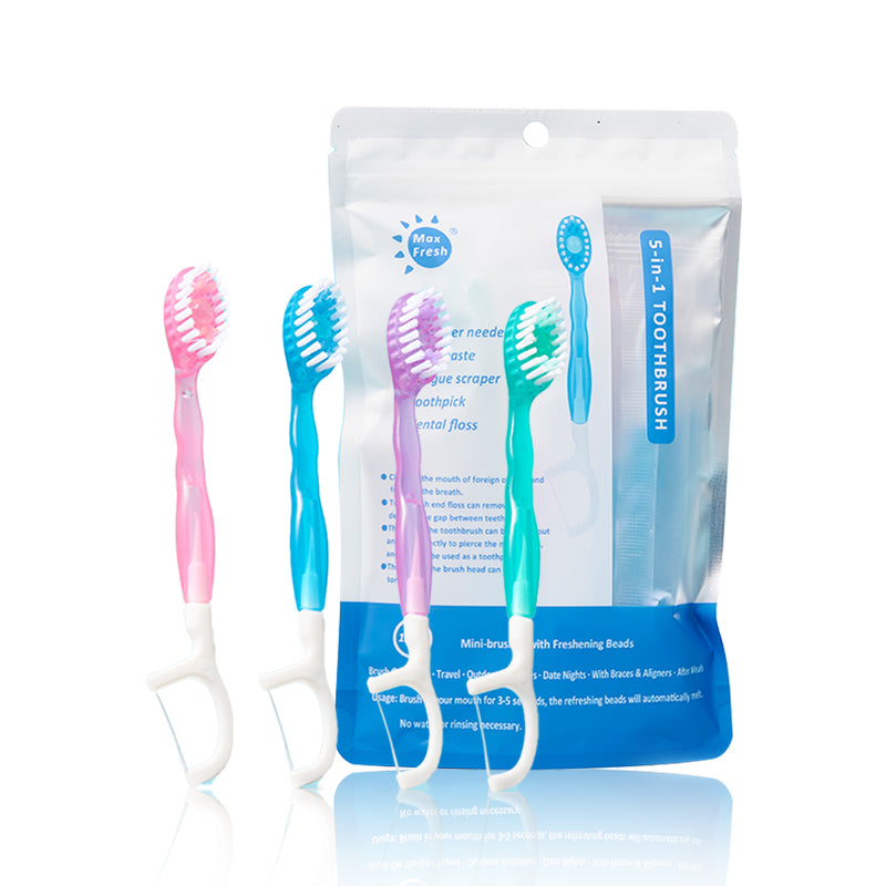 All-In-One Portable Freshening Toothbrush