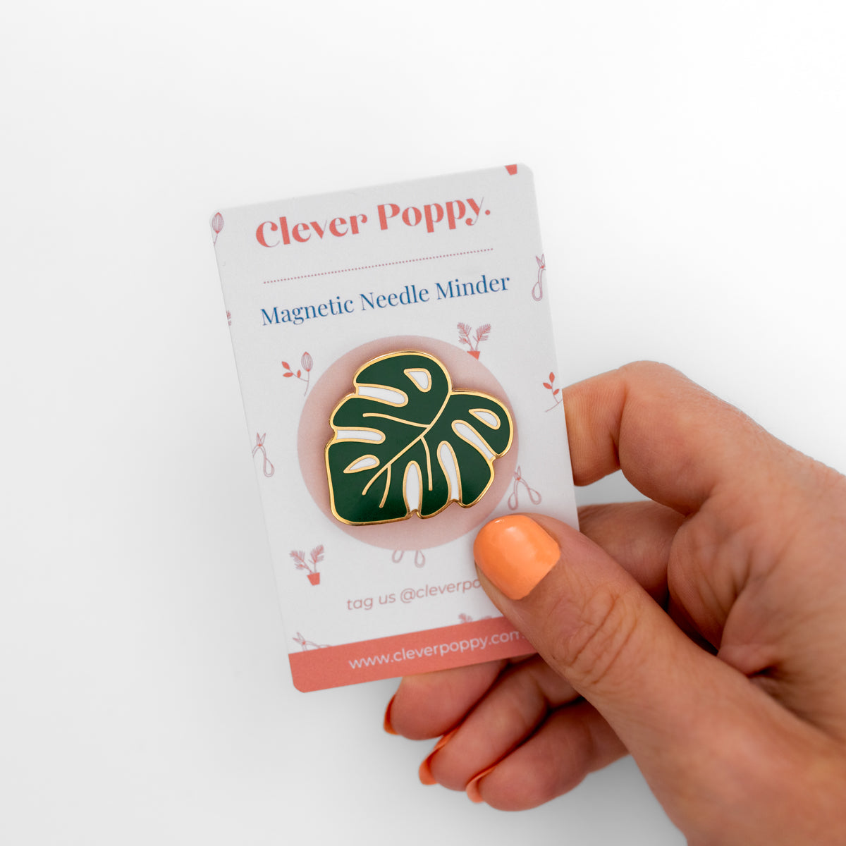 Monstera Magnetic Needle Minder