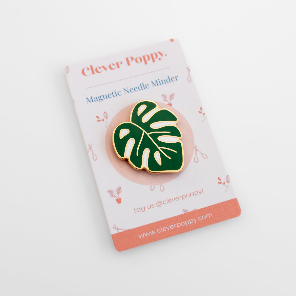 Monstera Magnetic Needle Minder