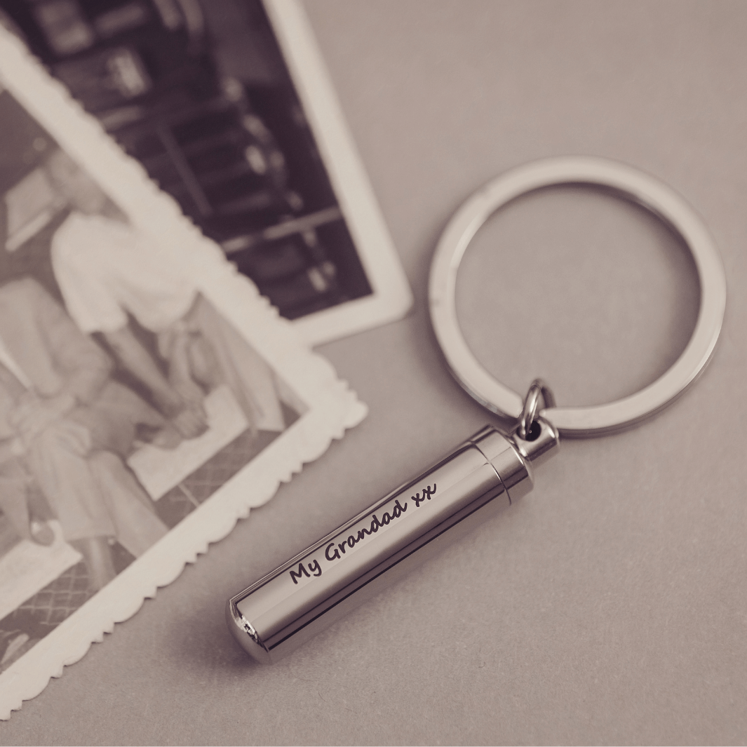 Cremation Ashes Legacy Keyring
