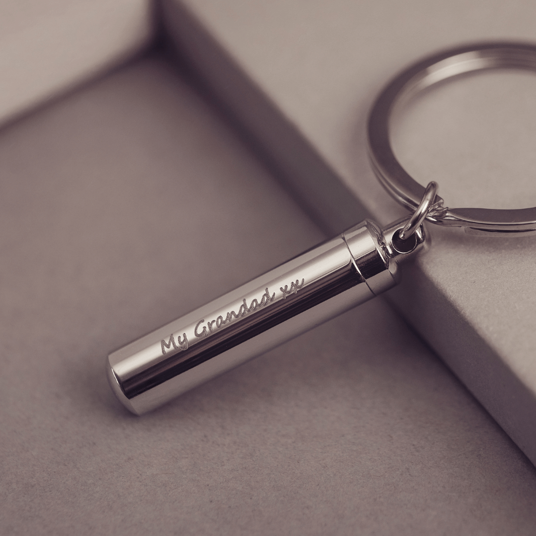 Cremation Ashes Legacy Keyring