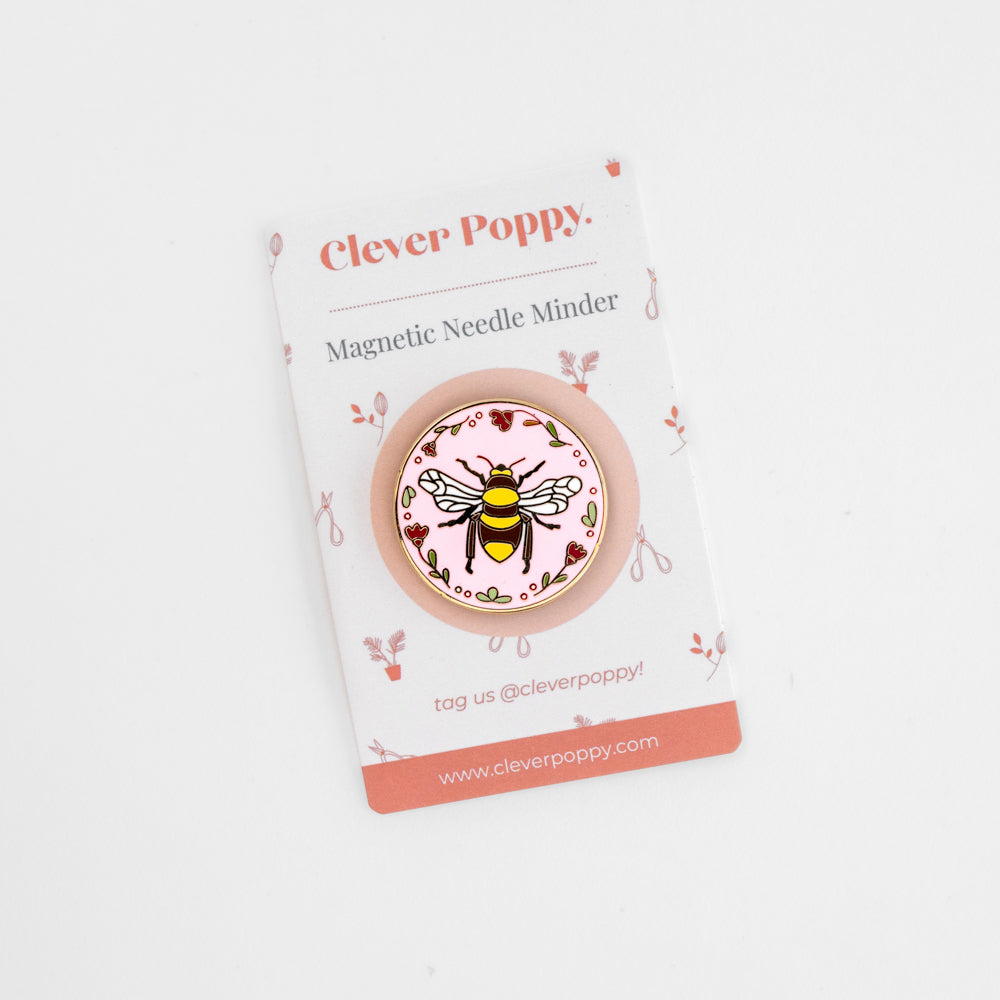 Bees & Blossoms Magnetic Needle Minder
