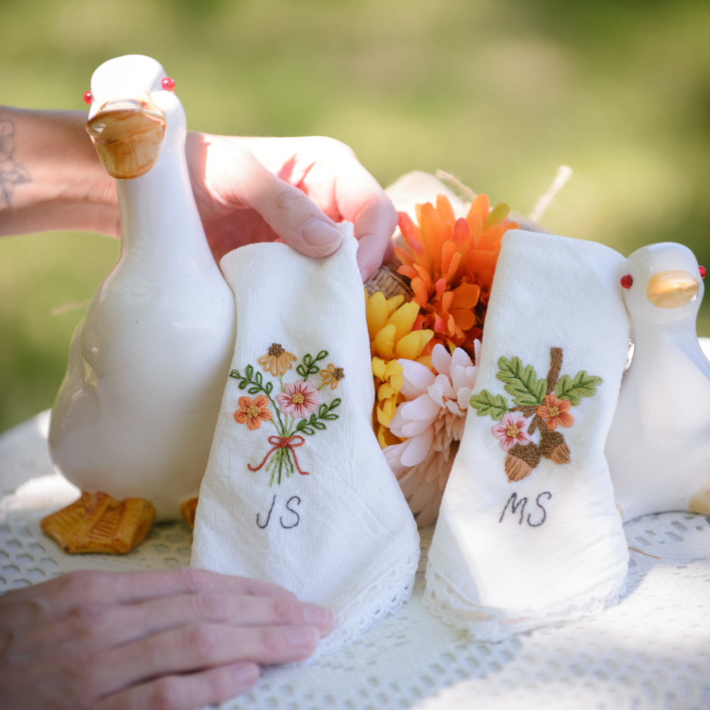 Personalized Fall Handkerchiefs Beginner Kit