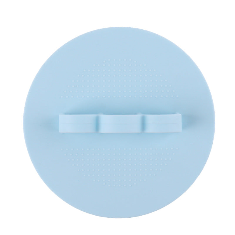 Soft Silicone Body Scrubber | Gentle Exfoliating Shower Brush with Secure Finger Strap