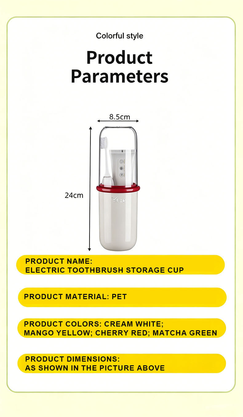 Dustproof Portable Toothbrush Storage Case