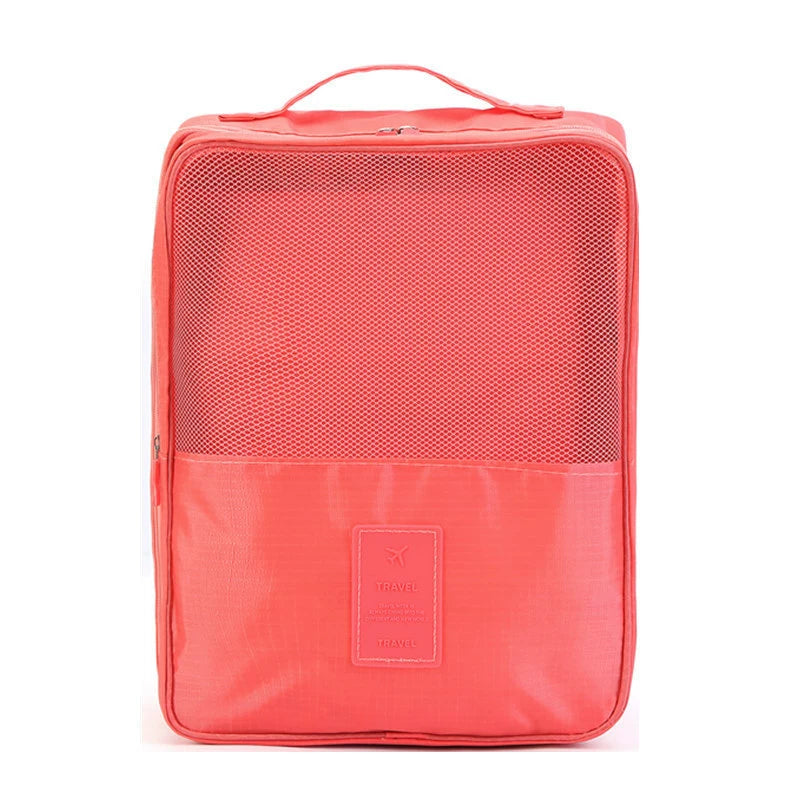 Portable Shoe Storage Bag | Breathable Mesh Design Perfect for Suitcases, Gym Bags & Weekend Trips