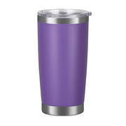 Car Cup Friendly Insulated Tumbler | Spill-Proof Stainless Steel Mug For Commute & Road Trips