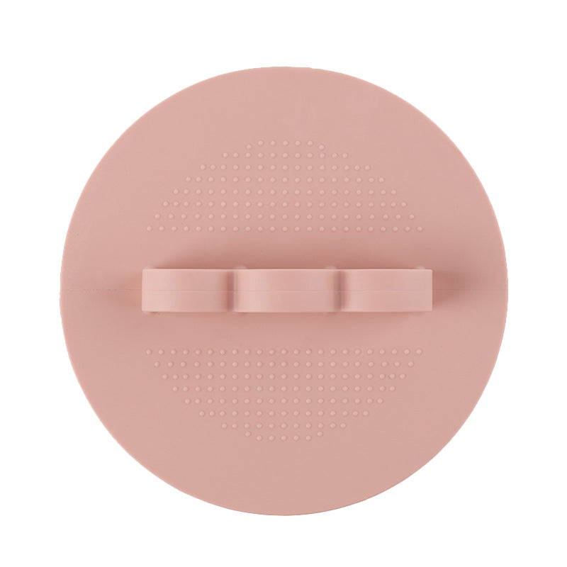 Soft Silicone Body Scrubber | Gentle Exfoliating Shower Brush with Secure Finger Strap