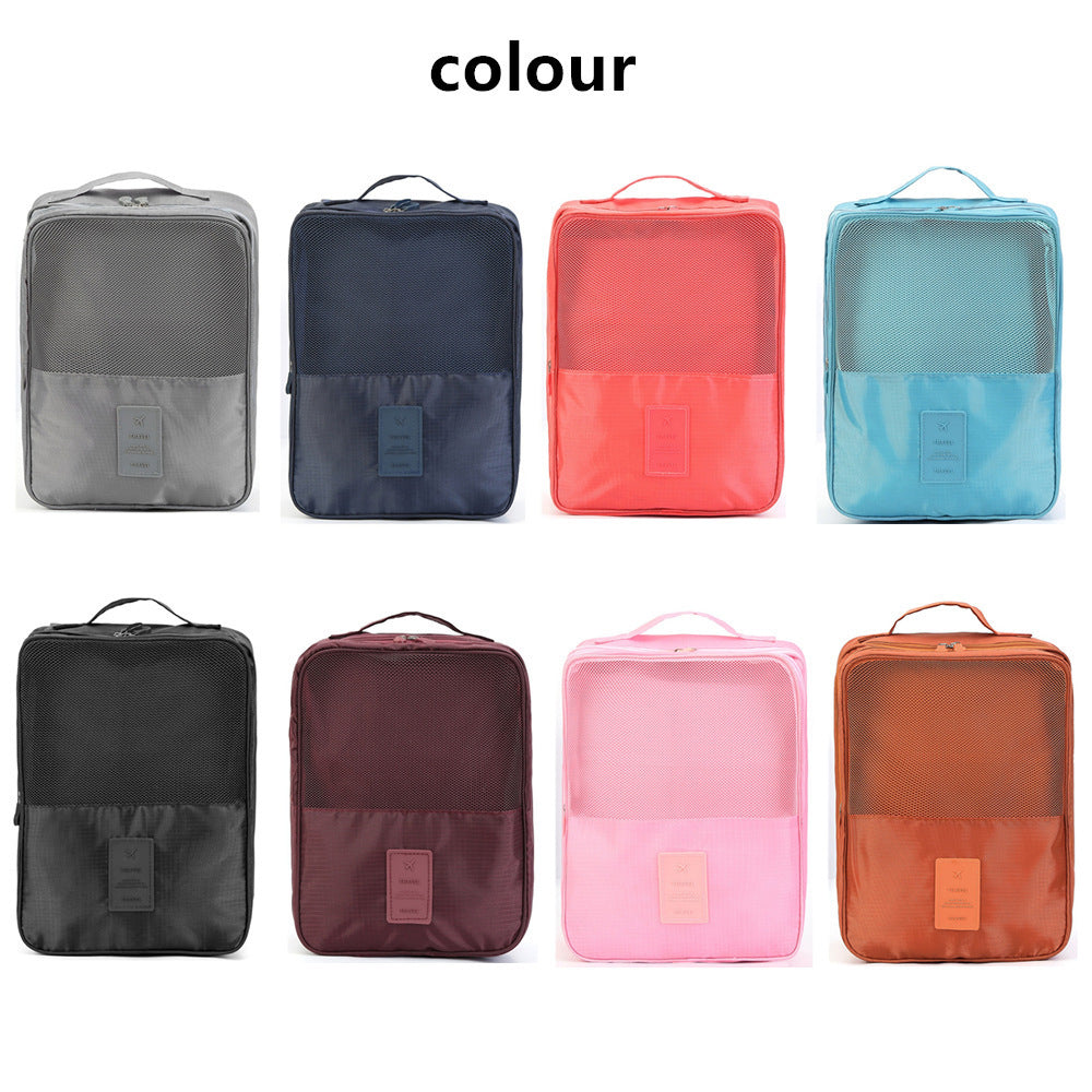 Portable Shoe Storage Bag | Breathable Mesh Design Perfect for Suitcases, Gym Bags & Weekend Trips