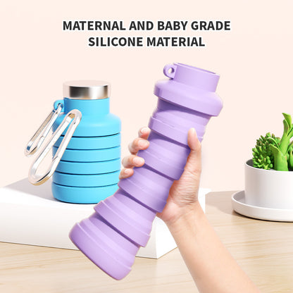Foldable Silicone Travel Water Bottle