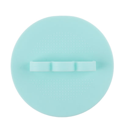 Soft Silicone Body Scrubber | Gentle Exfoliating Shower Brush with Secure Finger Strap