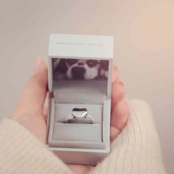 Self Fill Ashes Heart Ring