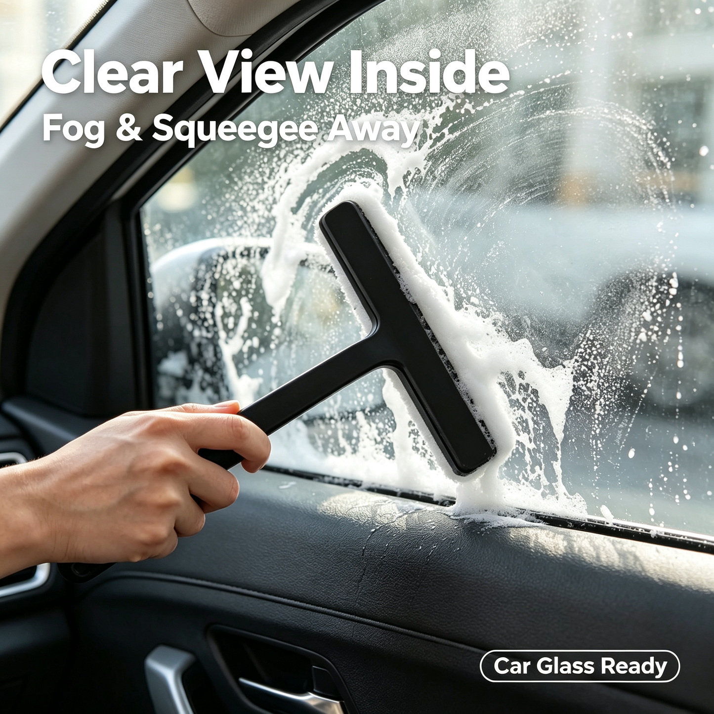 Shower Squeegee for Streak-Free Glass