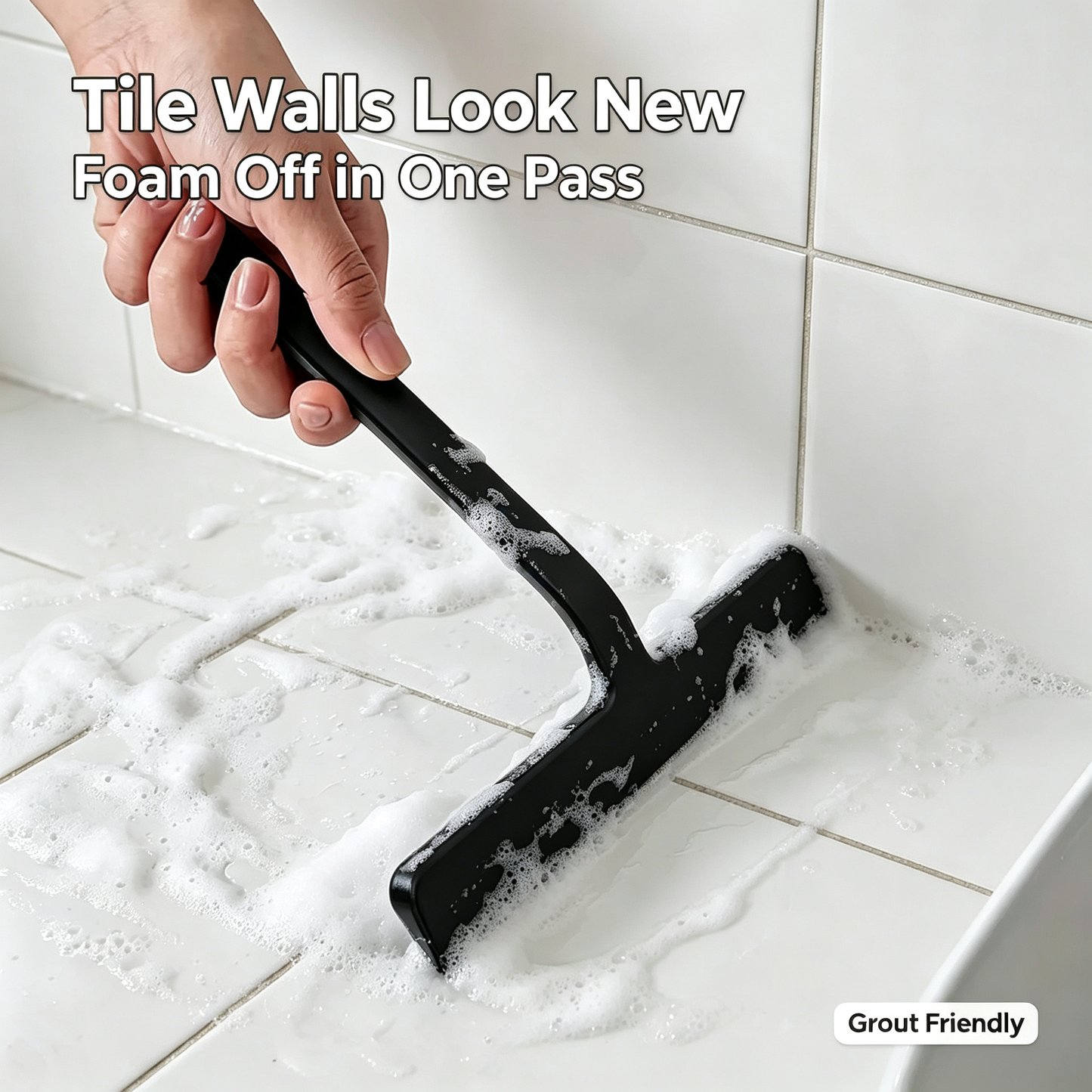 Shower Squeegee for Streak-Free Glass