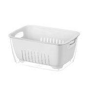 Lidded Produce Colander & Storage Basket